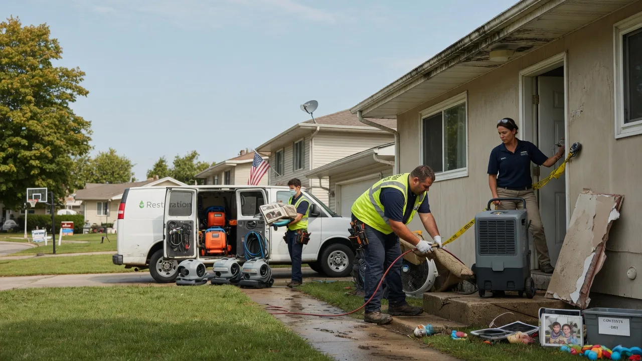 Water Damage Restoration in Buffalo, IL near me